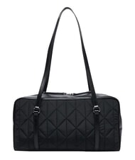 CALVIN KLEIN QUILTED NYLON The Shoulder Bag on black - Women&rsquo;s Bags - 3