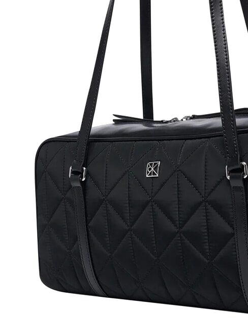 QUILTED NYLON The Shoulder Bag on black - Women&rsquo;s Bags