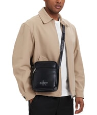 CALVIN KLEIN BOLD LOGO WEBBING Shoulder bag on black - Over-the-shoulder Bags for Men - 2
