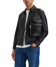 CALVIN KLEIN BOLD LOGO WEBBING Shoulder bag on black - Over-the-shoulder Bags for Men - 2