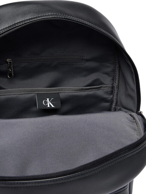 BOLD LOGO WEBBING Laptop backpack on black - Laptop backpacks