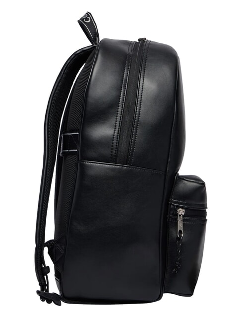 BOLD LOGO WEBBING Laptop backpack on black - Laptop backpacks