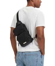CALVIN KLEIN CLEAN SQUARE Shoulder bag on black - Over-the-shoulder Bags for Men - 2
