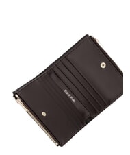 CALVIN KLEIN EMBLEM AOP Double zip wallet black aop - Women&rsquo;s Wallets - 2