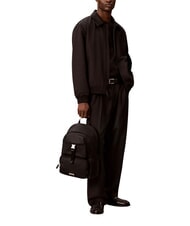 CALVIN KLEIN CLEAN ROUND Laptop backpack on black - Laptop backpacks - 2