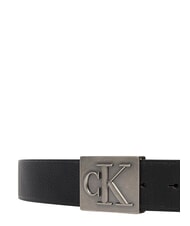CALVIN KLEIN SSNL MONO Leather belt - Belts