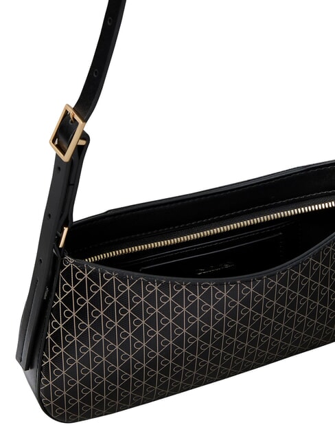 EMBLEM AOP Shoulder bag, adjustable black aop - Women&rsquo;s Bags