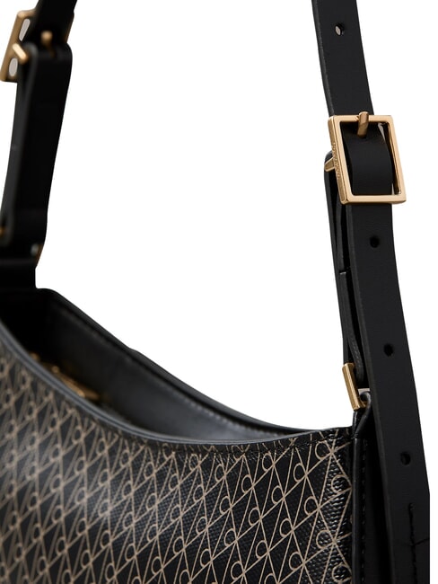 EMBLEM AOP Shoulder bag, adjustable black aop - Women&rsquo;s Bags
