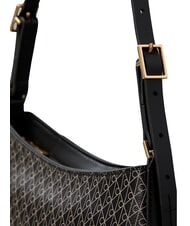 CALVIN KLEIN EMBLEM AOP Shoulder bag, adjustable black aop - Women&rsquo;s Bags - 5