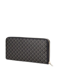 CALVIN KLEIN EMBLEM AOP Zip-around wallet black aop - Women&rsquo;s Wallets - 2