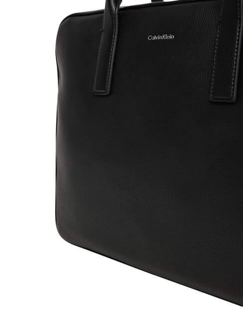 RAISED Laptop bag, with shoulder strap on black - Work Briefcases