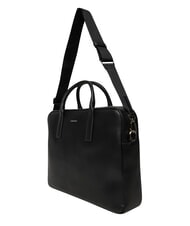 CALVIN KLEIN RAISED Laptop bag, with shoulder strap on black - Work Briefcases - 5