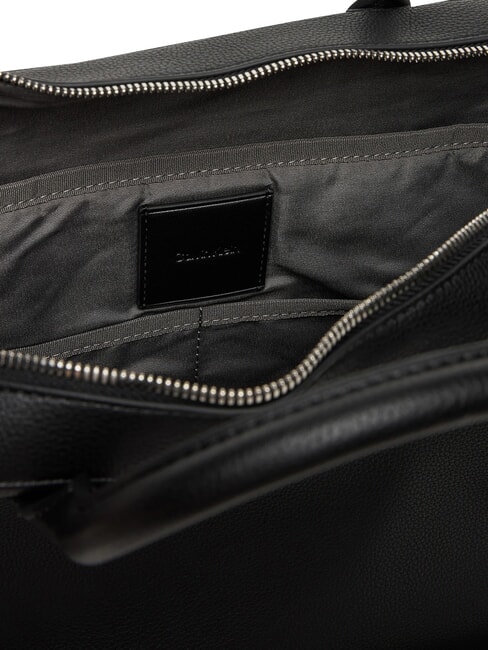 RAISED Laptop bag, with shoulder strap on black - Work Briefcases