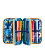 SJGANG JOYFUL PINS BOY Pencil Case with School Kit - Cases and Accessories
