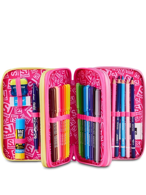 JOYFUL PINS GIRL Pencil Case with School Kit fuxiafluo - Cases and Accessories