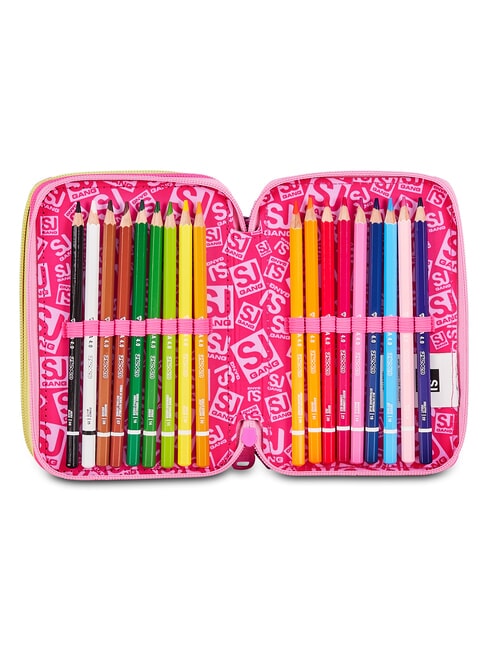 JOYFUL PINS GIRL Pencil Case with School Kit fuxiafluo - Cases and Accessories