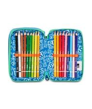 SJGANG PACE RIDE Pencil Case with School Kit PINENEEDLE - Cases and Accessories - 5