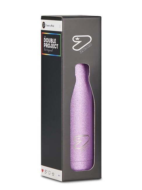 BORRACCIA 100% steel lilac - Thermal bottles