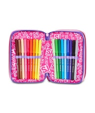 SJGANG GLOWCAT Pencil Case with School Kit soft lilac - Cases and Accessories - 4