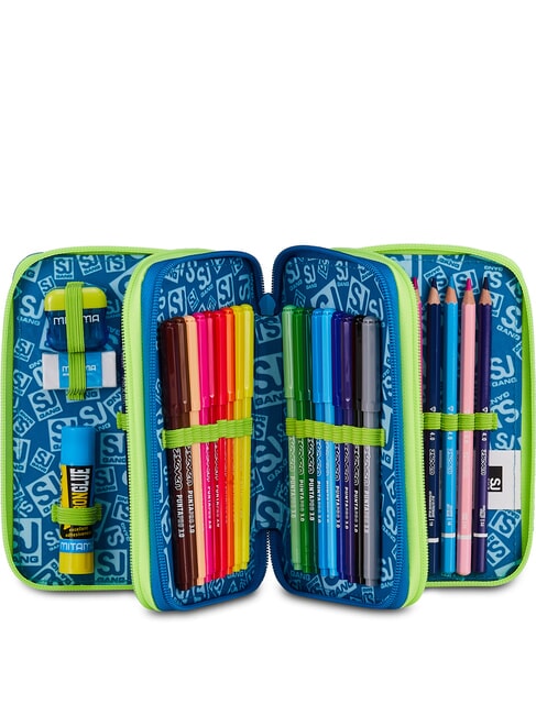SOFT POUCH BOY Pencil Case with School Kit Black - Cases and Accessories