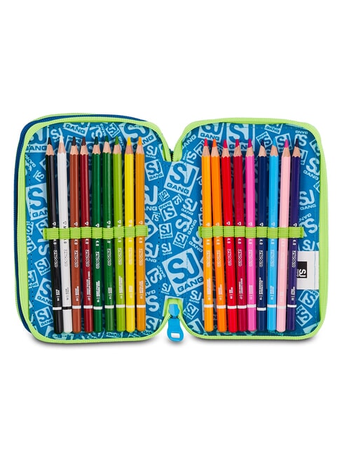 SOFT POUCH BOY Pencil Case with School Kit Black - Cases and Accessories