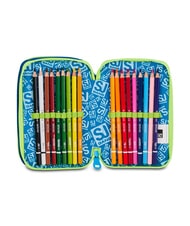 SJGANG SOFT POUCH BOY Pencil Case with School Kit Black - Cases and Accessories - 5
