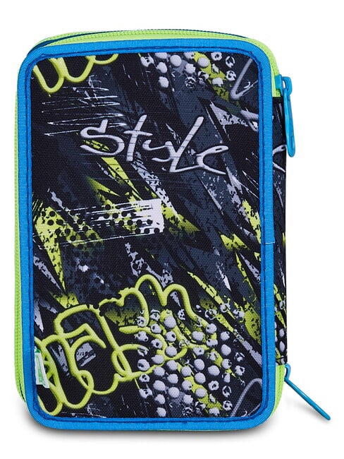 SOFT POUCH BOY Pencil Case with School Kit Black - Cases and Accessories