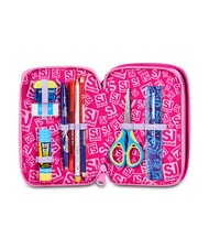 SJGANG SOFT POUCH GIRL Pencil Case with School Kit pink doll - Cases and Accessories - 3
