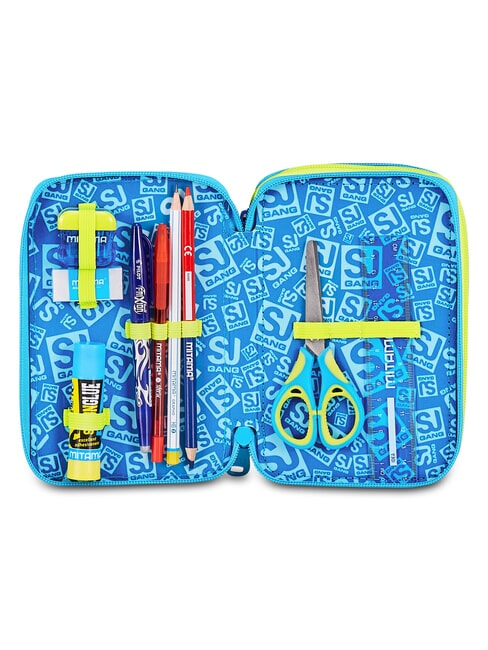 GLOWGAME Pencil Case with School Kit fluorescent yellow - Cases and Accessories