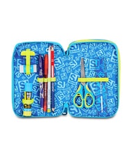 SJGANG GLOWGAME Pencil Case with School Kit fluorescent yellow - Cases and Accessories - 3