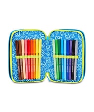 SJGANG GLOWGAME Pencil Case with School Kit fluorescent yellow - Cases and Accessories - 4