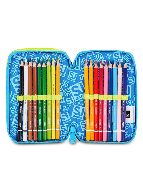 GLOWGAME Pencil Case with School Kit fluorescent yellow - Cases and Accessories