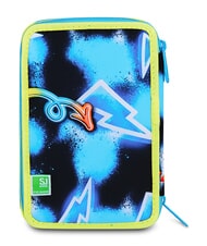 SJGANG GLOWGAME Pencil Case with School Kit fluorescent yellow - Cases and Accessories - 6