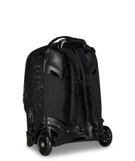 INVICTA PLUG FANTASY Detachable trolley backpack black doodle - Backpack trolleys - 2