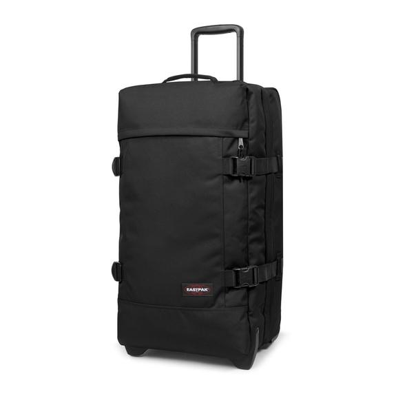 trolley case TRANVERZ M line with TSA. medium size BLACK - Semi-rigid Trolley Cases