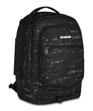 INVICTA PLUG FANTASY Detachable trolley backpack black doodle - Backpack trolleys - 6