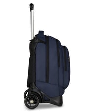 INVICTA PLUG PLAIN Backpack with trolley MOOD INDIGO - Backpack trolleys - 5