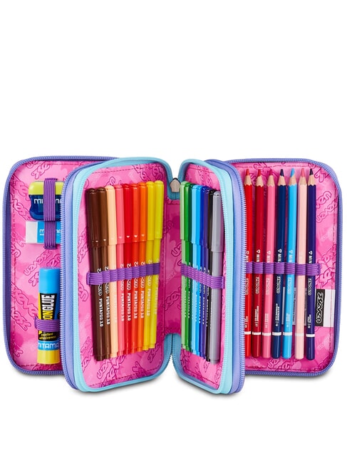ELECTRICVIBE GIRL Pencil Case with School Kit MOOD INDIGO - Cases and Accessories
