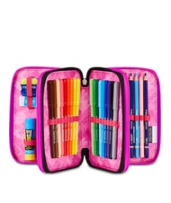 SEVEN PLUMPY LINE GIRL Pencil Case with School Kit - Cases and Accessories