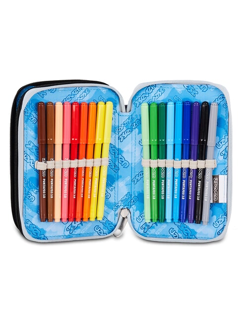 PLUMPY LINE BOY Pencil Case with School Kit Black - Cases and Accessories