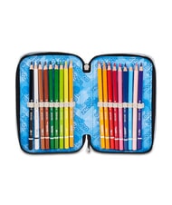 SEVEN PLUMPY LINE BOY Pencil Case with School Kit Black - Cases and Accessories - 4