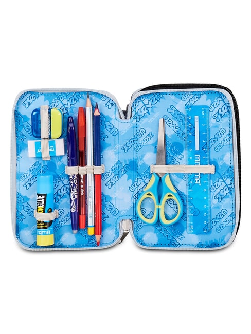 PLUMPY LINE BOY Pencil Case with School Kit Black - Cases and Accessories