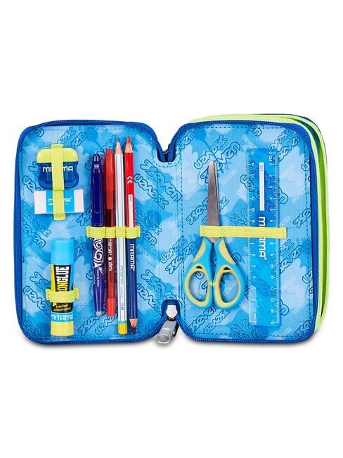 ELECTRICVIBE BOY Pencil Case with School Kit Bluedeep - Cases and Accessories