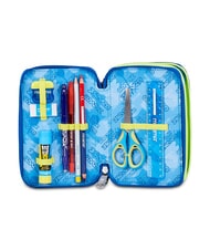 SEVEN ELECTRICVIBE BOY Pencil Case with School Kit Bluedeep - Cases and Accessories - 3
