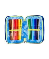 SEVEN ELECTRICVIBE BOY Pencil Case with School Kit Bluedeep - Cases and Accessories - 4