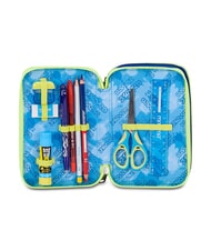 SEVEN BLU FUSION Pencil Case with School Kit fluffy turquoise - Cases and Accessories - 3
