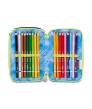 SEVEN BLU FUSION Pencil Case with School Kit fluffy turquoise - Cases and Accessories - 5