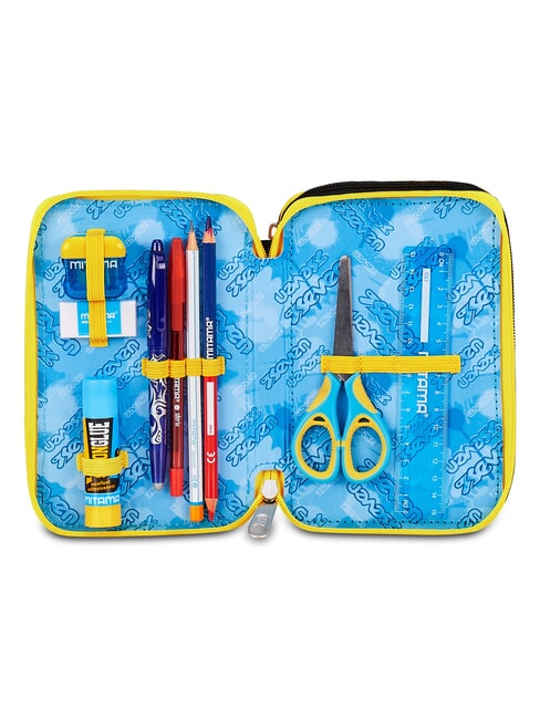 GOLDEN PAINT Pencil Case with School Kit steelgray - Cases and Accessories