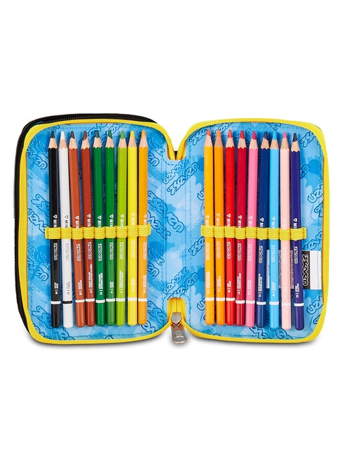 GOLDEN PAINT Pencil Case with School Kit steelgray - Cases and Accessories