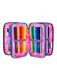SEVEN PINK FUSION Pencil Case with School Kit - Cases and Accessories